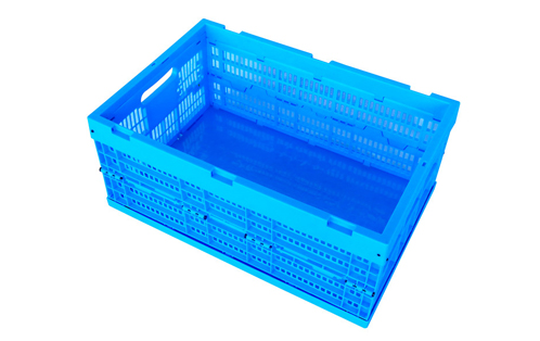 折疊6425封底塑料周轉筐