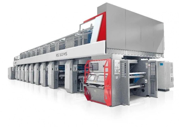 針對(duì)軟包裝市場(chǎng)的博斯特重磅推出RS 3.0 HS高速凹版印刷機(jī)，最高速度達(dá)500米/分鐘